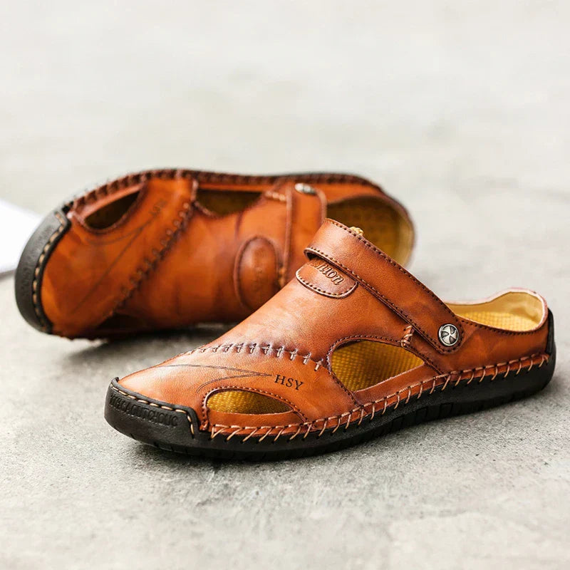 Sandales Orthopédiques en Cuir | OrthoFlex
