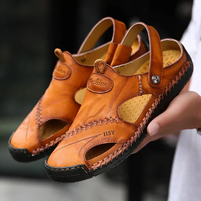 Sandales Orthopédiques en Cuir | OrthoFlex