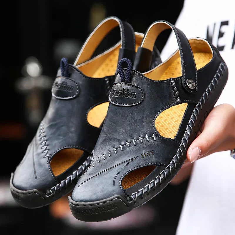 Sandales Orthopédiques en Cuir | OrthoFlex