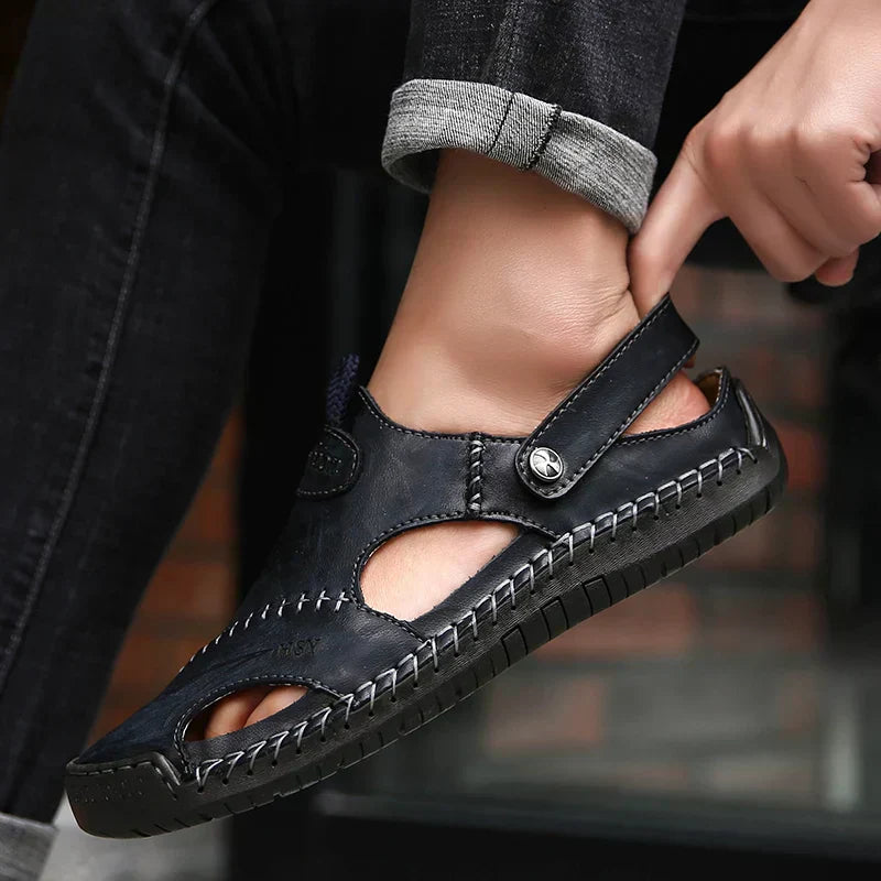 Sandales Orthopédiques en Cuir | OrthoFlex