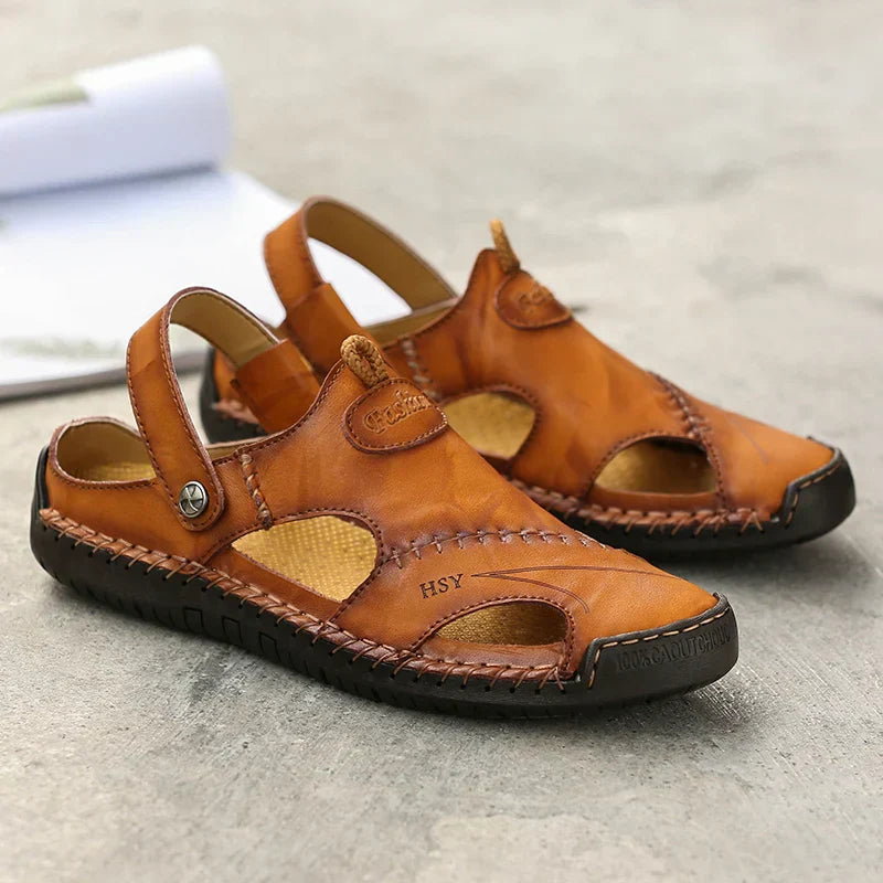 Sandales Orthopédiques en Cuir | OrthoFlex