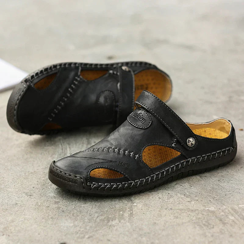 Sandales Orthopédiques en Cuir | OrthoFlex