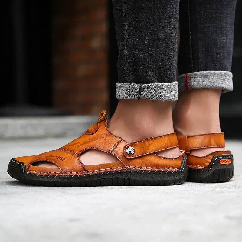 Sandales Orthopédiques en Cuir | OrthoFlex